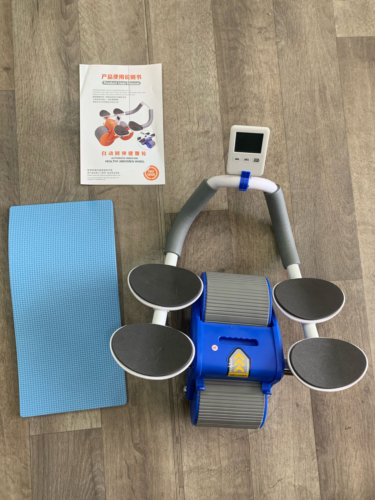 Miniatura 3 de Rueda abdominal automática con pantalla